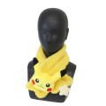 Japan Pokemon Boa Tippet Scarf with Mascot - Pikachu : Yellow - 3