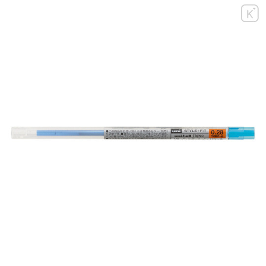Japan Uni Style Fit Gel Pen Refill - 0.28mm Light Blue - 1