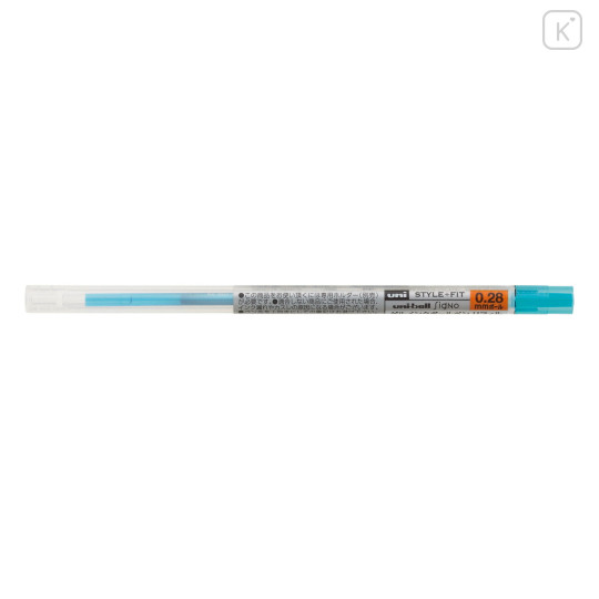 Japan Uni Style Fit Gel Pen Refill - 0.28mm Sky Blue - 1