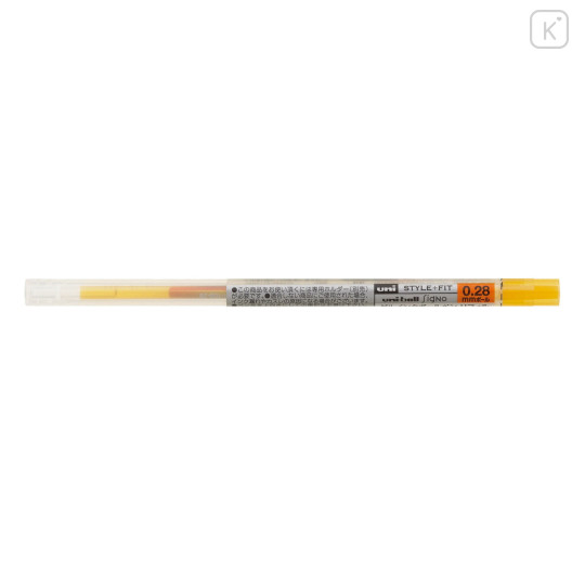 Japan Uni Style Fit Gel Pen Refill - 0.28mm Golden Yellow - 1