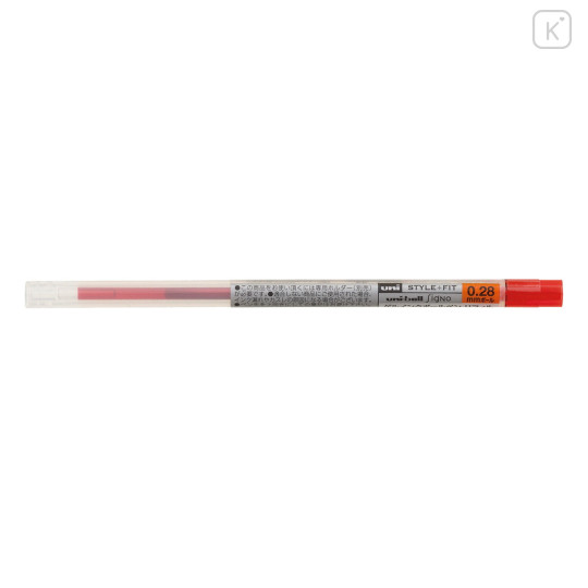 Japan Uni Style Fit Gel Pen Refill - 0.28mm Red - 1