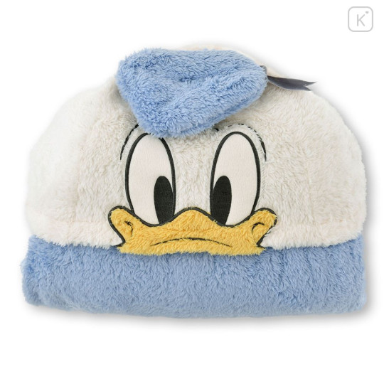 Japan Disney Store Wearable Blanket Fluffy Coral Fleece - Donald - 5
