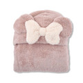 Japan Disney Store Wearable Blanket Fluffy Coral Fleece - Minnie - 5