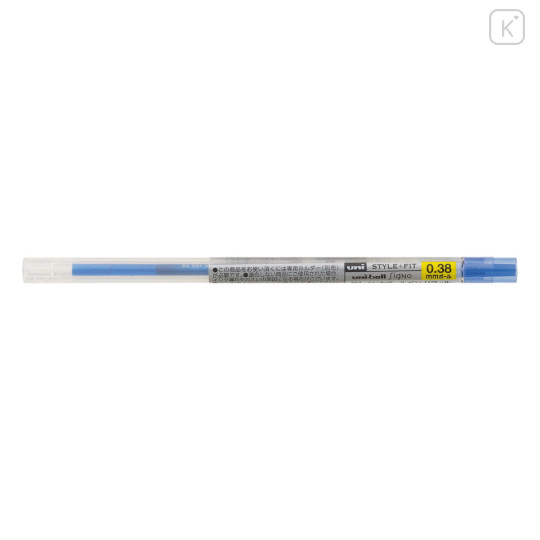 Japan Uni Style Fit Gel Pen Refill - 0.38mm Blue - 1