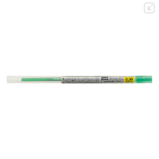 Japan Uni Style Fit Gel Pen Refill - 0.38mm Green - 1