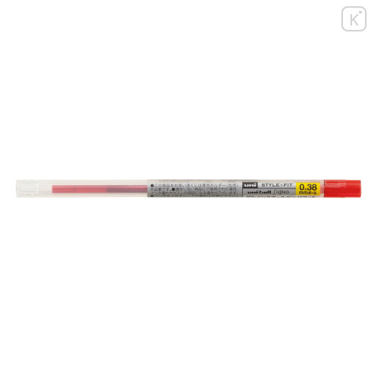 Japan Uni Style Fit Gel Pen Refill - 0.38mm Red - 1