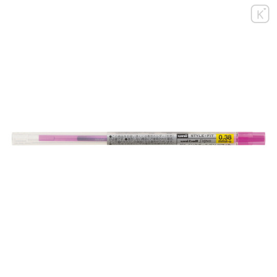 Japan Uni Style Fit Gel Pen Refill - 0.38mm Pink - 1