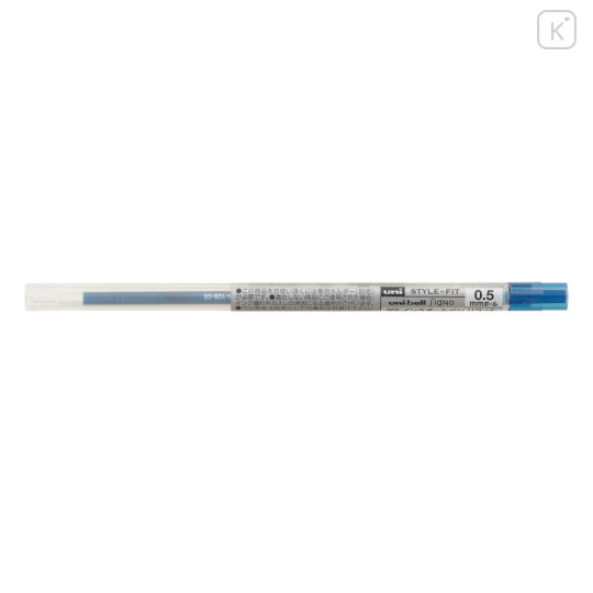 Japan Uni Style Fit Gel Pen Refill - 0.5mm Blue Black - 1