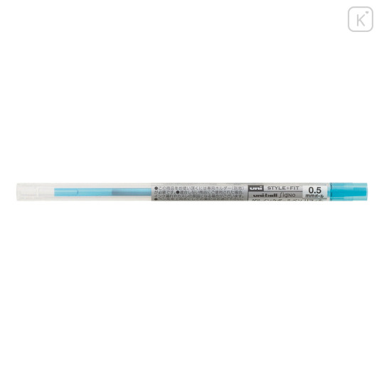Japan Uni Style Fit Gel Pen Refill - 0.5mm Sky Blue - 1