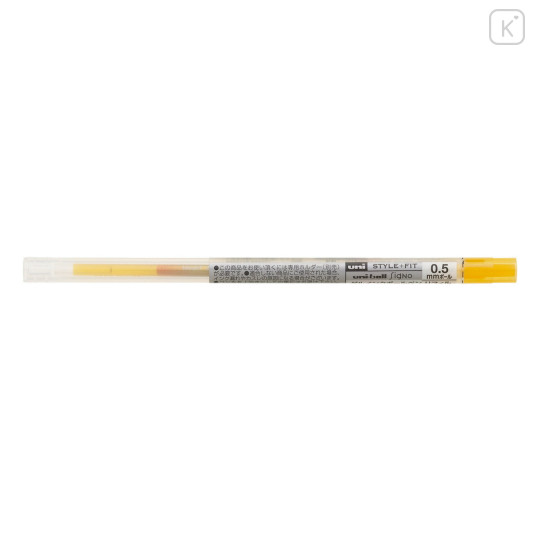 Japan Uni Style Fit Gel Pen Refill - 0.5mm Golden Yellow - 1