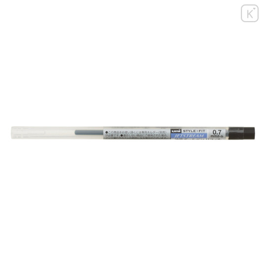 Japan Uni Style Fit Jetstream Ballpoint Pen Refill - 0.7mm Black - 1