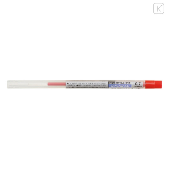 Japan Uni Style Fit Jetstream Ballpoint Pen Refill - 0.7mm Red - 1