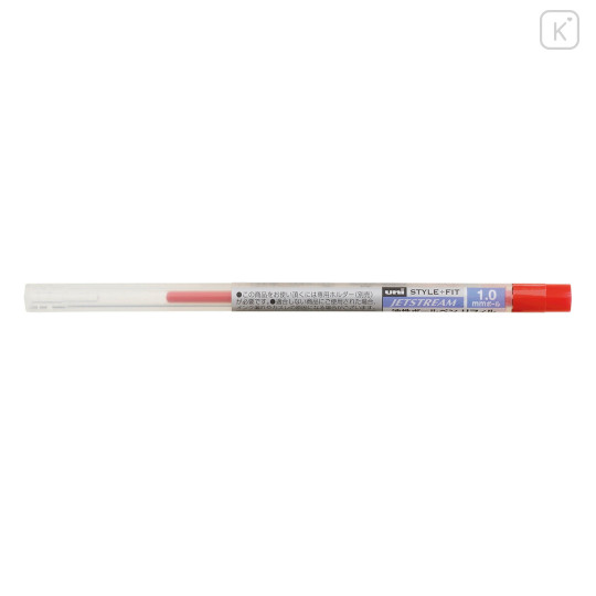 Japan Uni Style Fit Jetstream Ballpoint Pen Refill - 1mm Red - 1