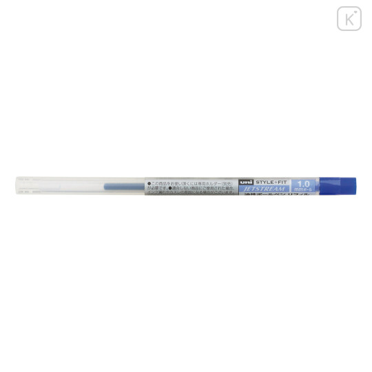 Japan Uni Style Fit Jetstream Ballpoint Pen Refill - 1mm Blue - 1