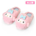 Japan Sanrio Original Fluffy Room Slippers - My Sweet Piano : Face-Shaped - 1
