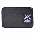 Japan Sanrio Original Flannel Lap Blanket & Cape - Kuromi : Ribbon - 1