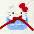 Japan Sanrio Original Flannel Lap Blanket & Cape - Hello Kitty : Ribbon - 3