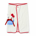 Japan Sanrio Original Flannel Lap Blanket & Cape - Hello Kitty : Ribbon - 4