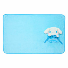 Japan Sanrio Original Flannel Lap Blanket & Cape - Cinnamoroll : Ribbon