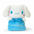 Japan Sanrio Original Flannel Lap Blanket & Cape - Cinnamoroll : Ribbon - 2