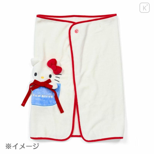 Japan Sanrio Original Flannel Lap Blanket & Cape - My Sweet Piano : Ribbon - 4