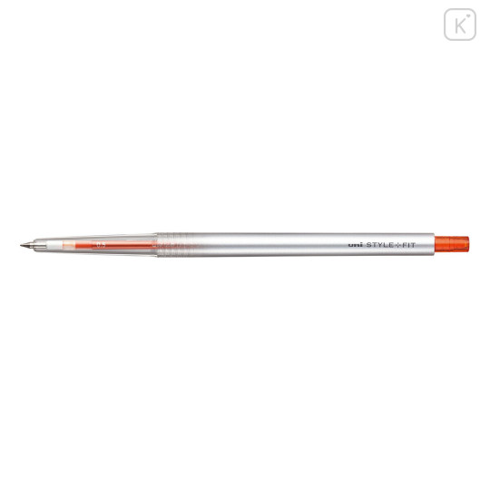 Japan Uni Style Fit Gel Pen - 0.5mm Mandarin Orange - 1