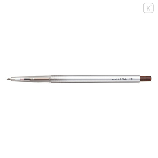 Japan Uni Style Fit Gel Pen - 0.5mm Brown Black - 1
