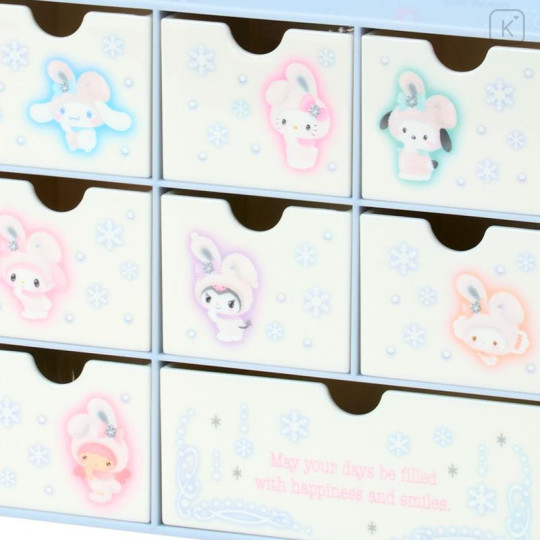 Japan Sanrio Original Sweets & Advent Chest - Snow Rabbit - 5
