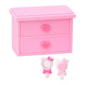 Japan Sanrio Original Mascot Doll & Dresser Set - Hello Kitty - 6