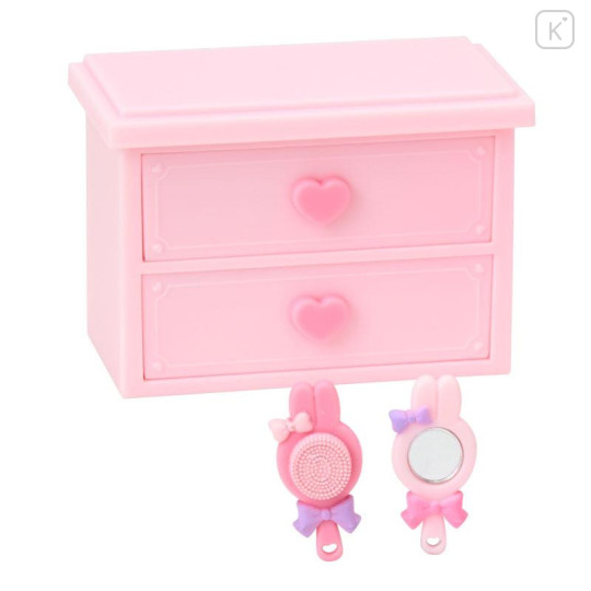 Japan Sanrio Original Mascot Doll & Dresser Set - My Melody - 6
