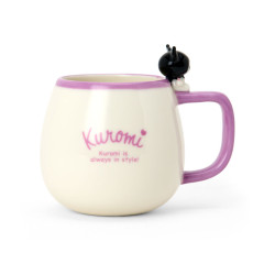 Japan Sanrio Original Mascot Mug - Kuromi