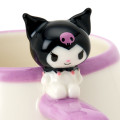 Japan Sanrio Original Mascot Mug - Kuromi - 2