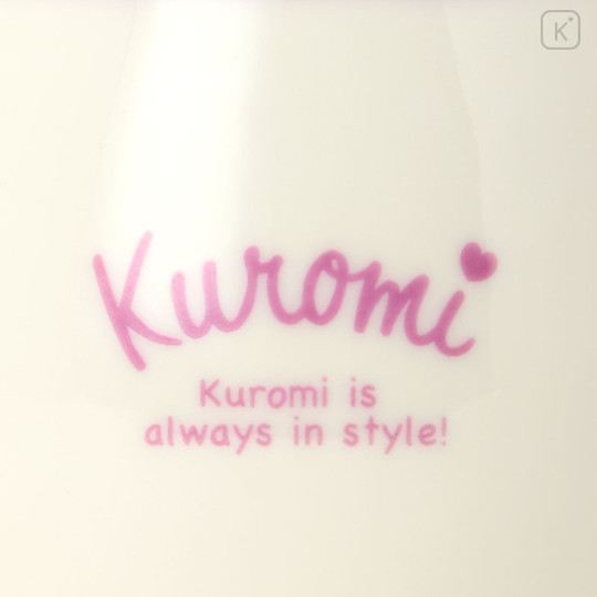 Japan Sanrio Original Mascot Mug - Kuromi - 3