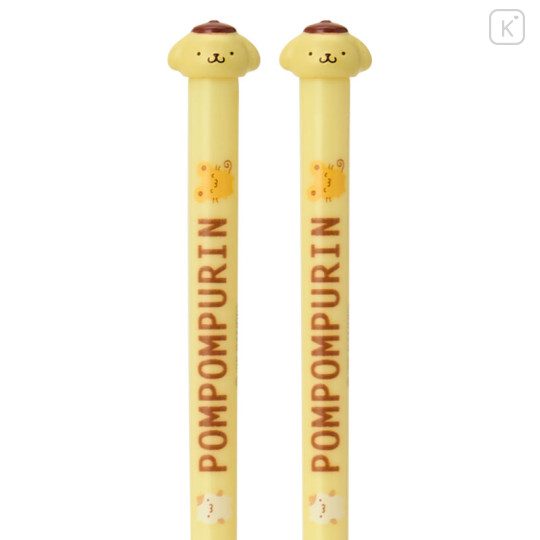 Japan Sanrio Original Mascot Chopsticks 20cm - Pompompurin - 2