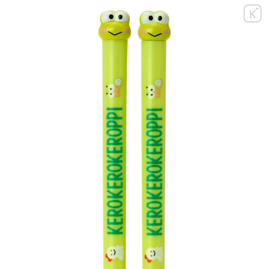 Japan Sanrio Original Mascot Chopsticks 20cm - Keroppi - 2