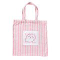 Japan Chiikawa Tote Bag - Chiikawa : Chill Chill Pink Stripe - 1