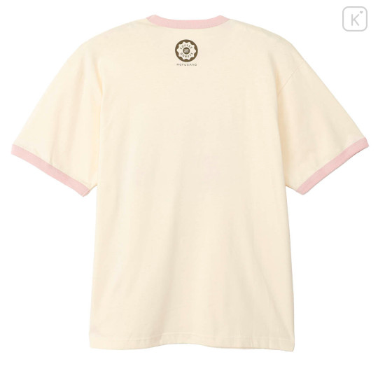 Japan Mofusand T-shirt (M) - Mofusand Coffee And Donuts Cat Truck Beige Pink - 4