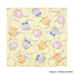 Japan Chiikawa Bento Lunch Cloth - Chiikawa & Hachiware & Usagi : Fairy Flower