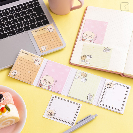 Japan Chiikawa Flip Memo Pad - Rakko - 2