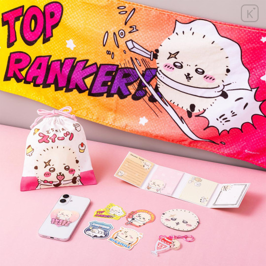 Japan Chiikawa Flip Memo Pad - Rakko - 3