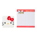 Japan Sanrio Fluffy Memo with Clip - Hello Kitty : Petit Collection - 2