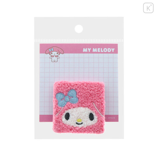 Japan Sanrio Fluffy Memo with Clip - My Melody : Petit Collection - 1