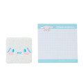 Japan Sanrio Fluffy Memo with Clip - Cinnamoroll : Petit Collection - 2