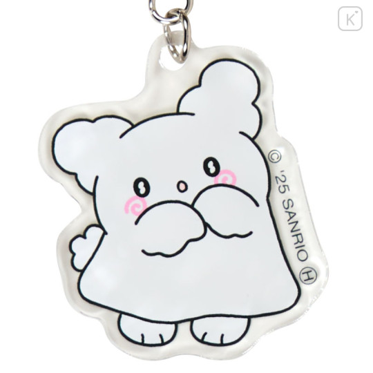 Japan Sanrio Triple Acrylic Keychain - Hanamaruobake : Pastel Sweets Pop Pink - 2