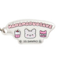 Japan Sanrio Triple Acrylic Keychain - Hanamaruobake : Pastel Sweets Pop Pink - 4