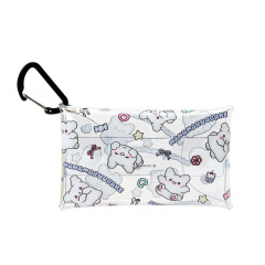 Japan Sanrio Clear Multi Case - Hanamaruobake : Pastel Sweets Pop Flyer