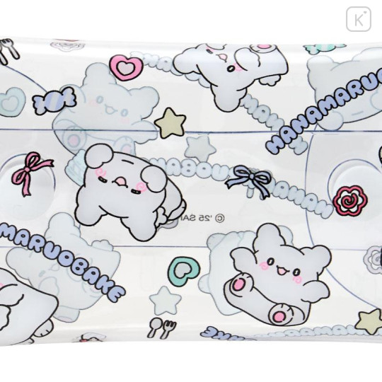Japan Sanrio Clear Multi Case - Hanamaruobake : Pastel Sweets Pop Flyer - 4