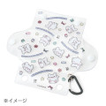 Japan Sanrio Clear Multi Case - Hanamaruobake : Pastel Sweets Pop Ice Cream - 3