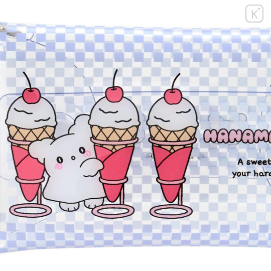 Japan Sanrio Clear Multi Case - Hanamaruobake : Pastel Sweets Pop Ice Cream - 4
