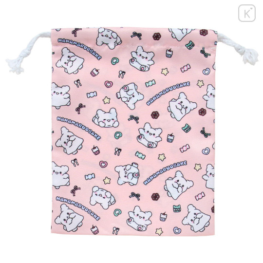 Japan Sanrio Drawstring Bag Set - Hanamaruobake : Pastel Sweets Pop - 3